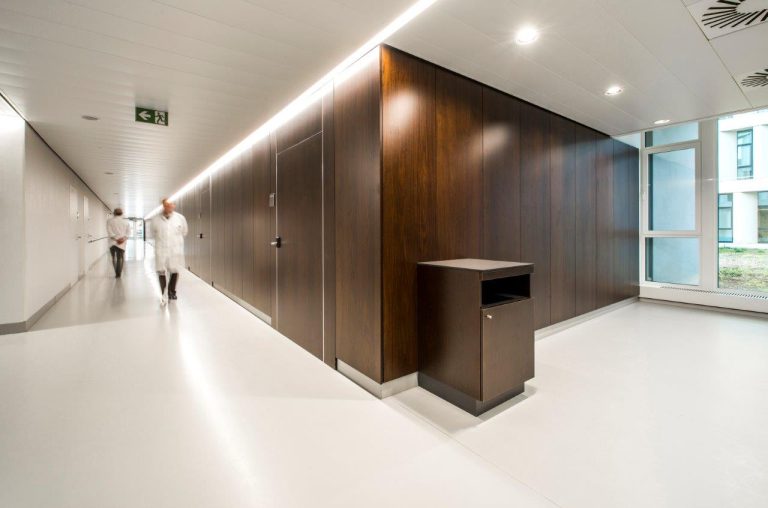 Polyurethane Comfort Floor installed in Belgian hospital