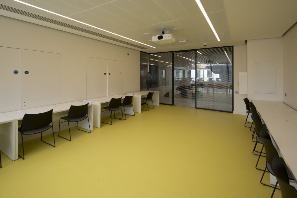 Polyurethane Comfort Floor system with uniform finish